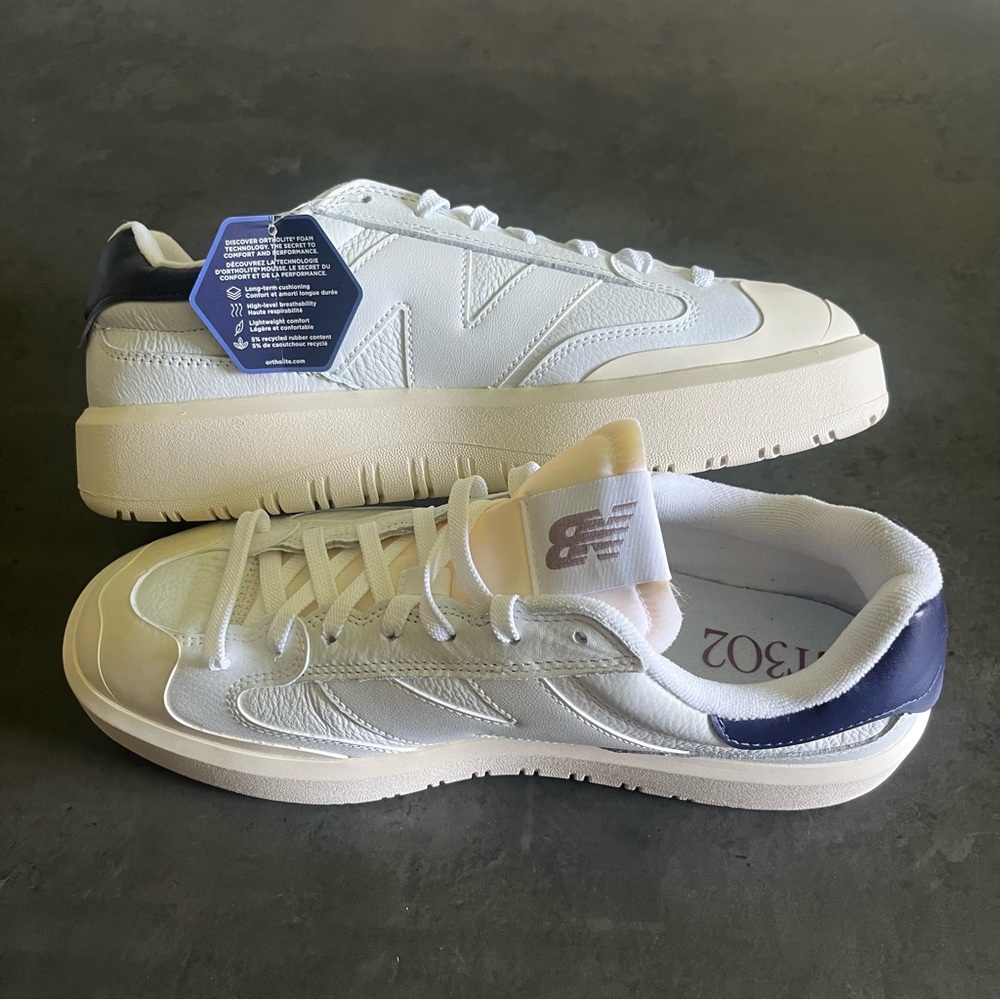 NEW! New Balance CT302 White Dark Mercury Lilac Chalk Men’s size 12